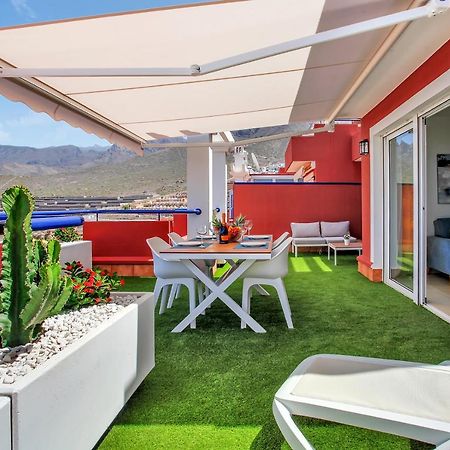 Apartament Wonderful View, Huge Terrace Solarium, Private Parking Costa Adeje  Zewnętrze zdjęcie