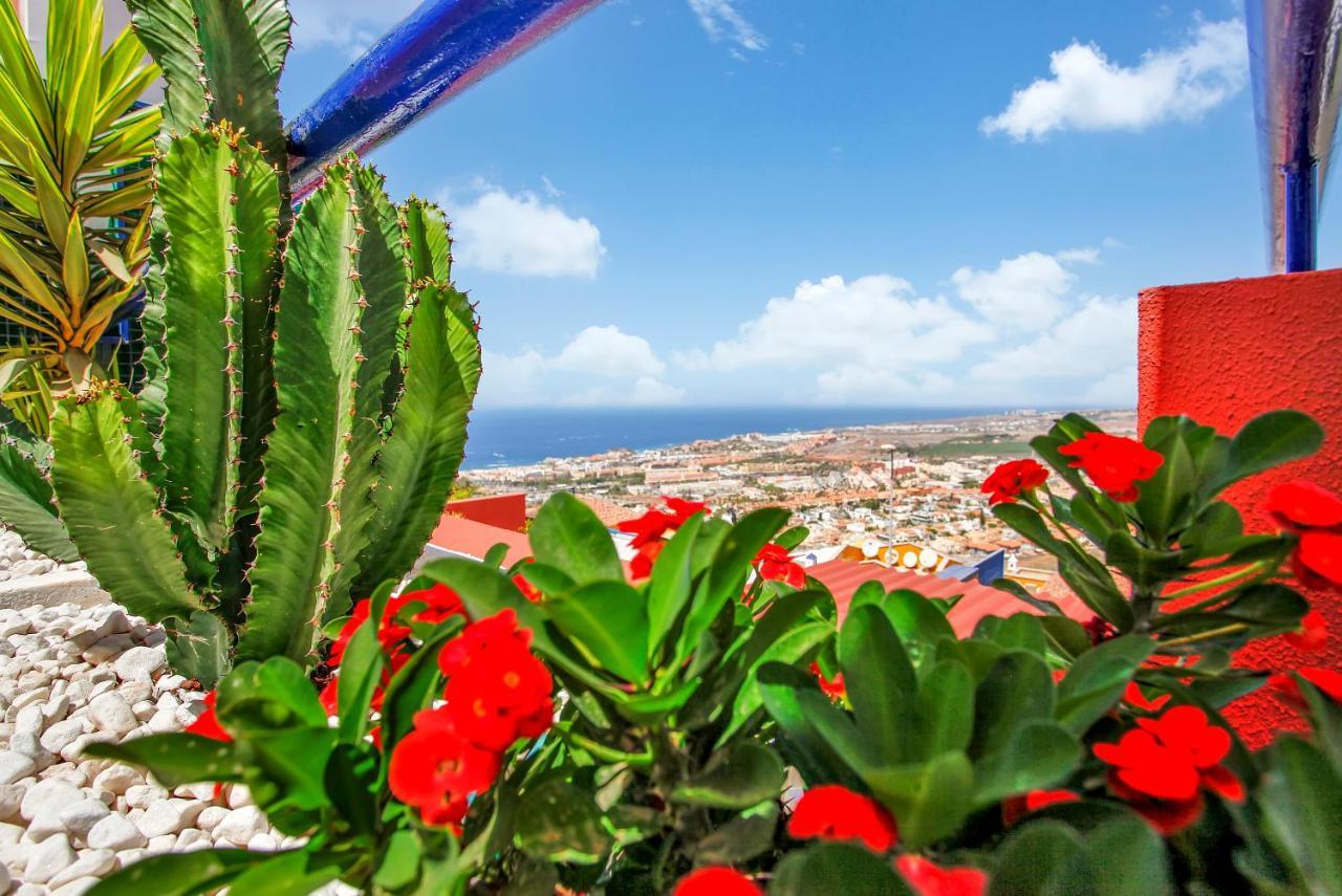 Apartament Wonderful View, Huge Terrace Solarium, Private Parking Costa Adeje  Zewnętrze zdjęcie