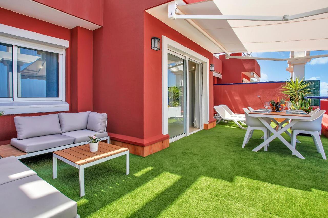 Apartament Wonderful View, Huge Terrace Solarium, Private Parking Costa Adeje  Zewnętrze zdjęcie