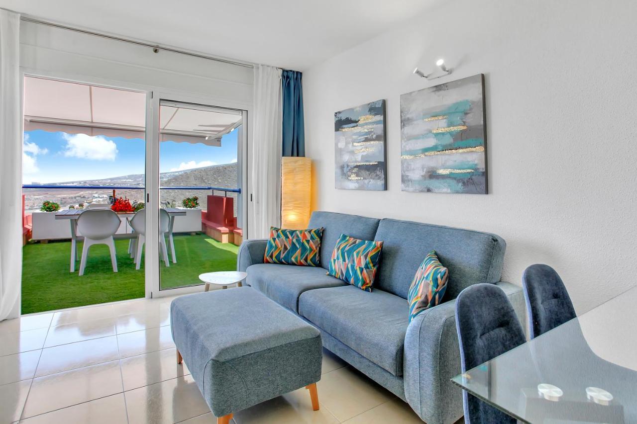 Apartament Wonderful View, Huge Terrace Solarium, Private Parking Costa Adeje  Zewnętrze zdjęcie