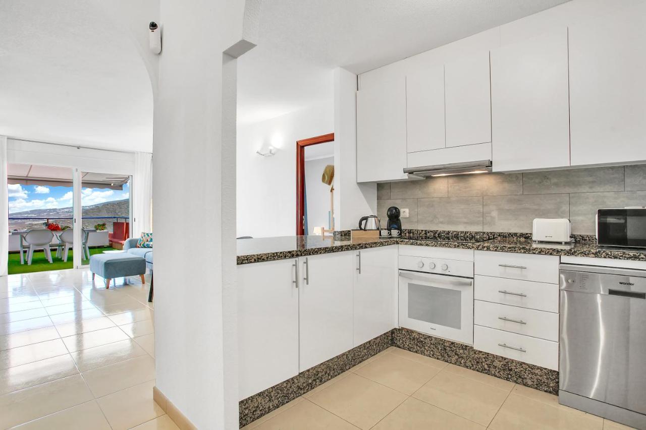 Apartament Wonderful View, Huge Terrace Solarium, Private Parking Costa Adeje  Zewnętrze zdjęcie